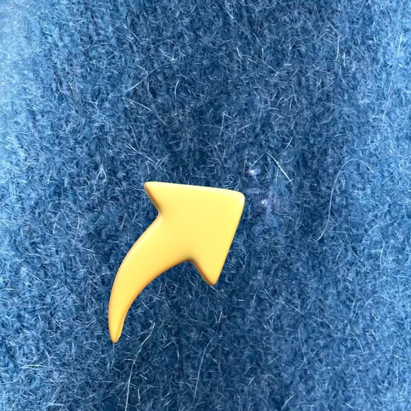 Eileen Fisher 3/4 Sleeves Blue 100% Cashmere Pullover Sweater, Size XS #223 - Picture 14 of 14